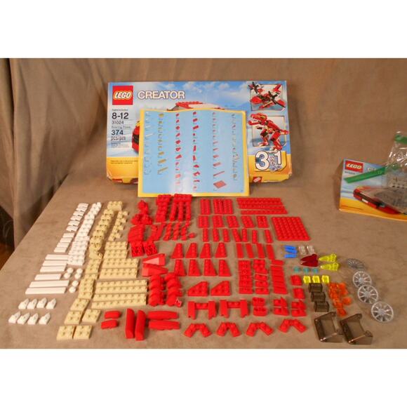 2014 Lego Creator 31024 Roaring Power 3 in 1 Complete w/Original Open Box - Picture 3 of 10